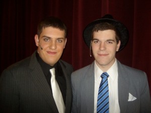 Rob Steinmann(Sky Masterson) and Nate Williams (Nathan Detroit)