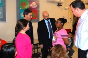 sen martins with kids